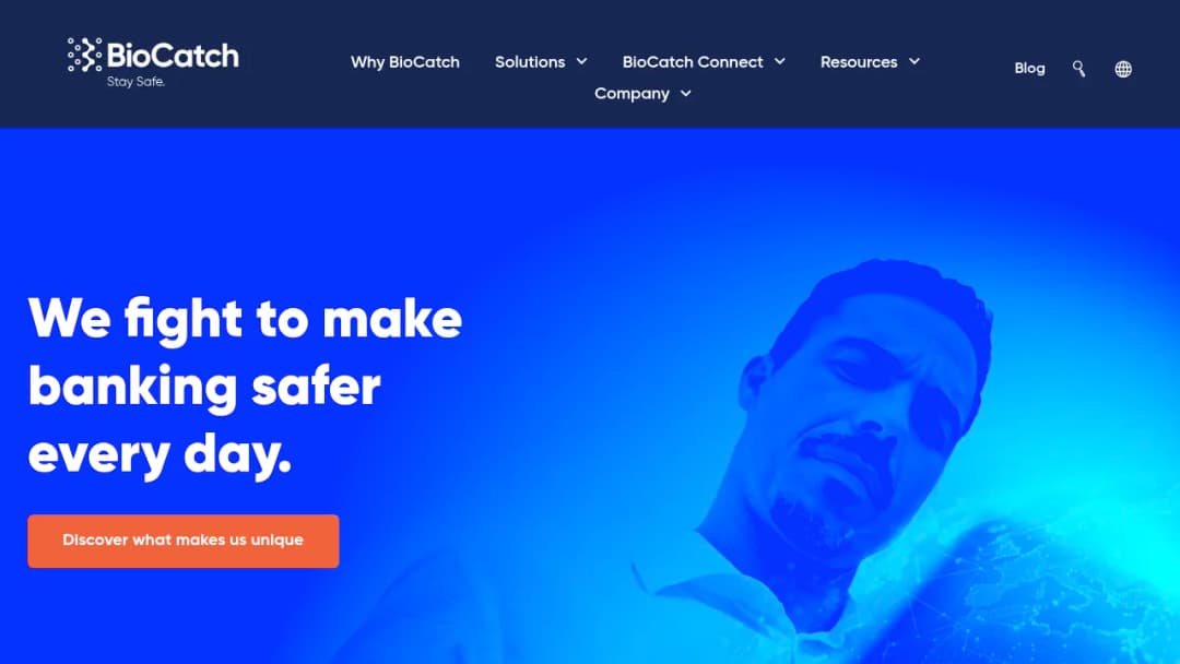 BioCatch screenshot