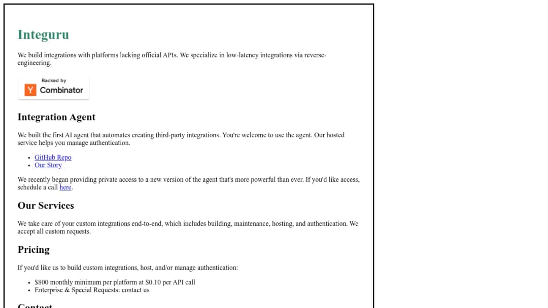 Integuru screenshot