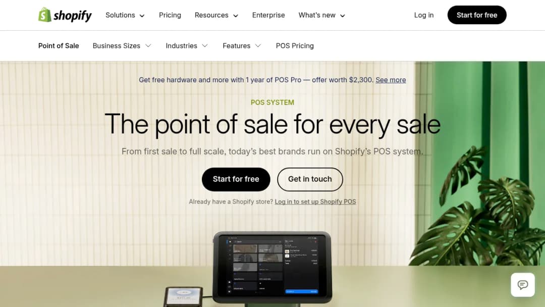 Shopify POS screenshot