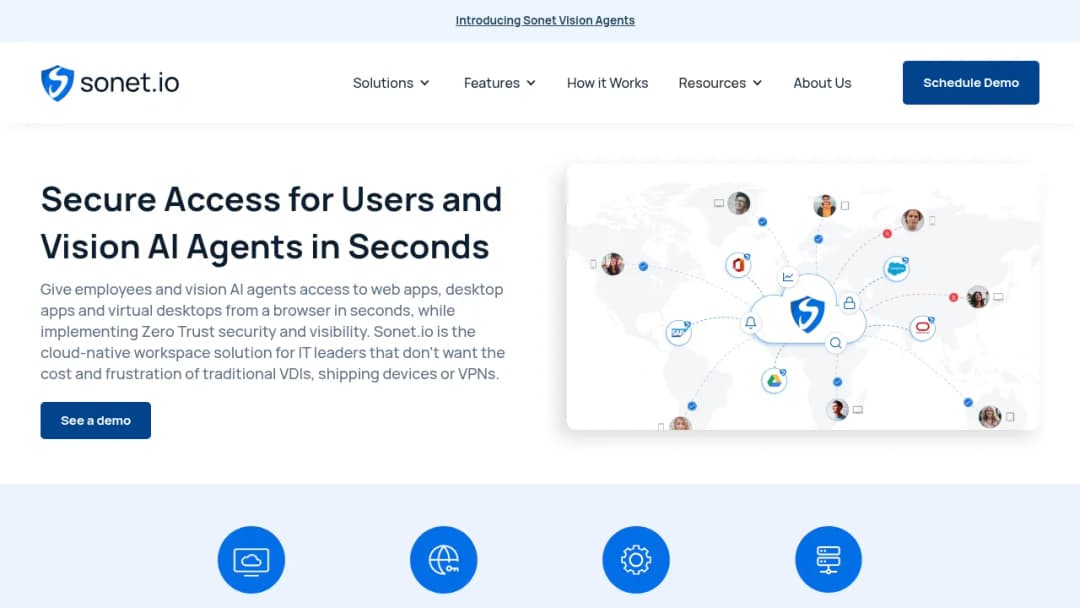 Sonet.io screenshot