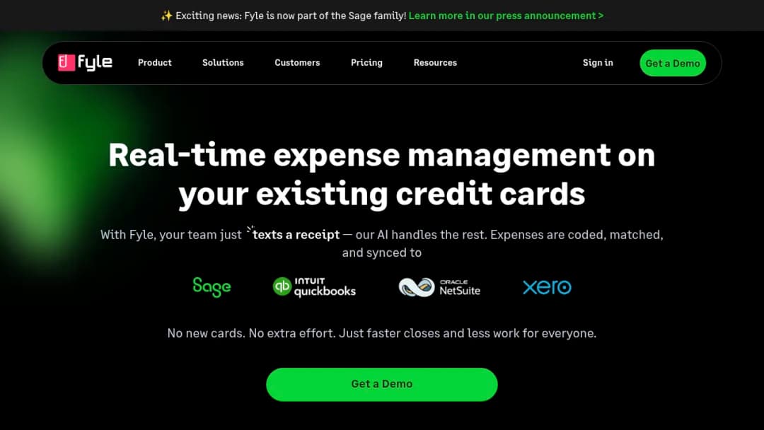 Fyle screenshot