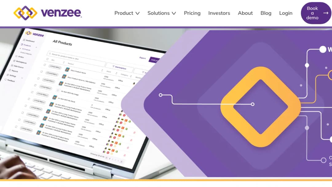 Venzee Technologies screenshot