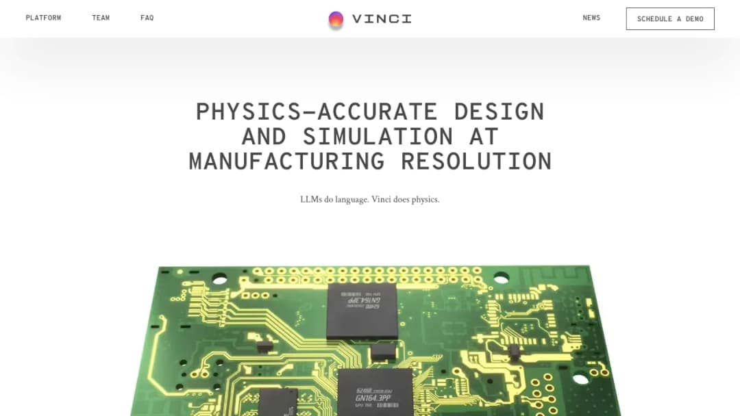 Vinci4D.ai screenshot