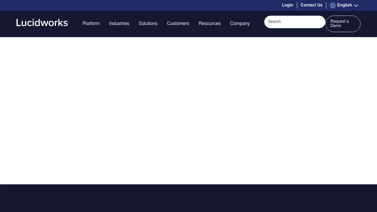 Lucidworks screenshot