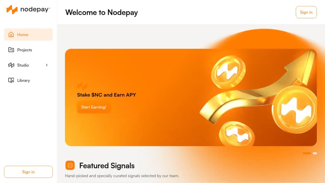 Nodepay screenshot