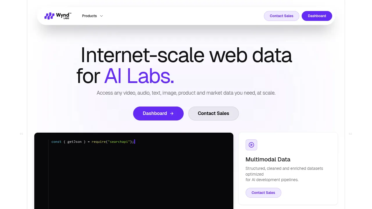 Wynd Labs screenshot