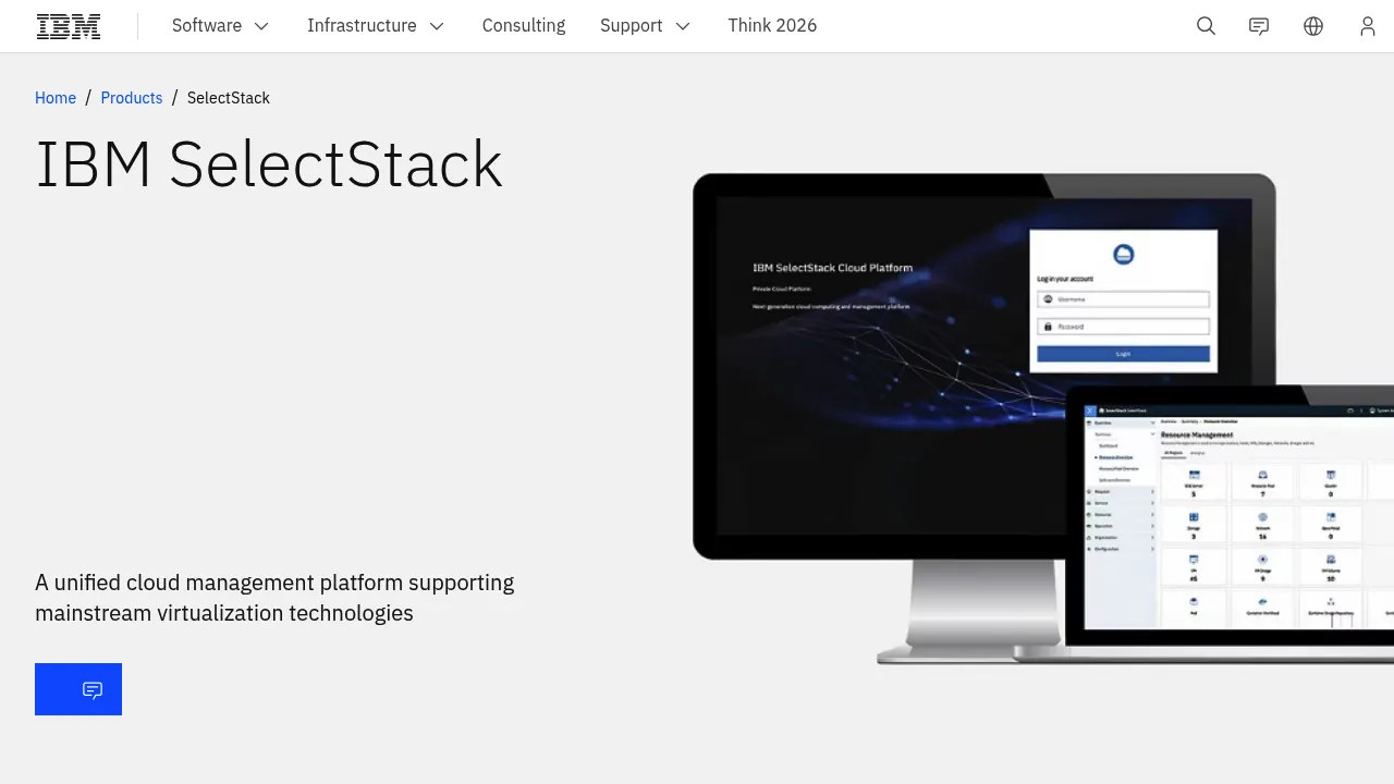 IBM Selectstack screenshot