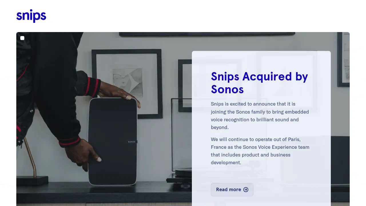 Snips screenshot