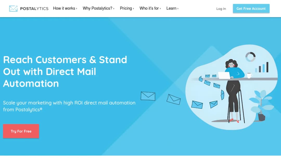 Postalytics screenshot