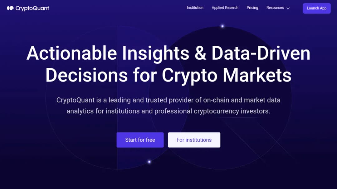 CryptoQuant screenshot