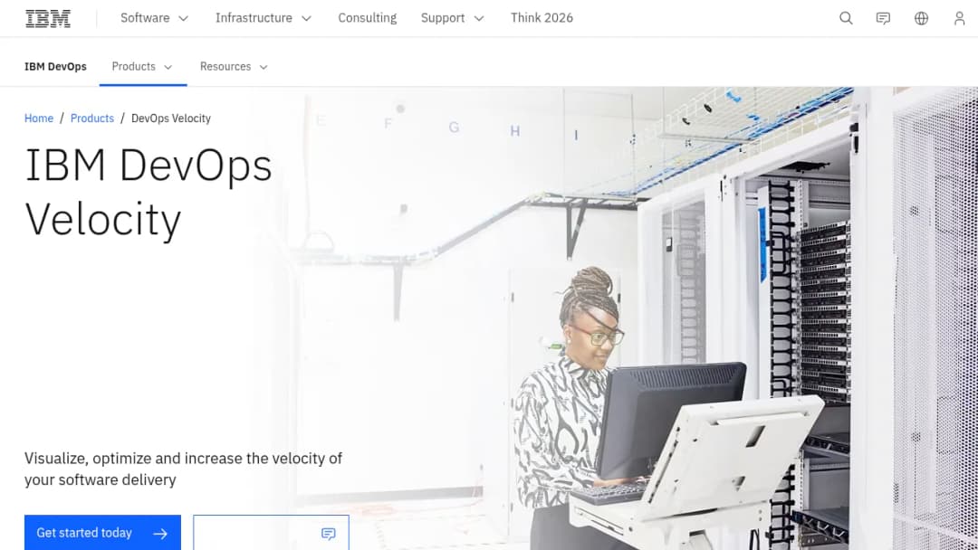 IBM Devops Velocity screenshot