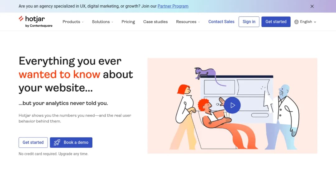Hotjar screenshot