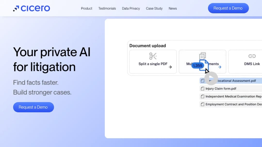 CiceroAI screenshot