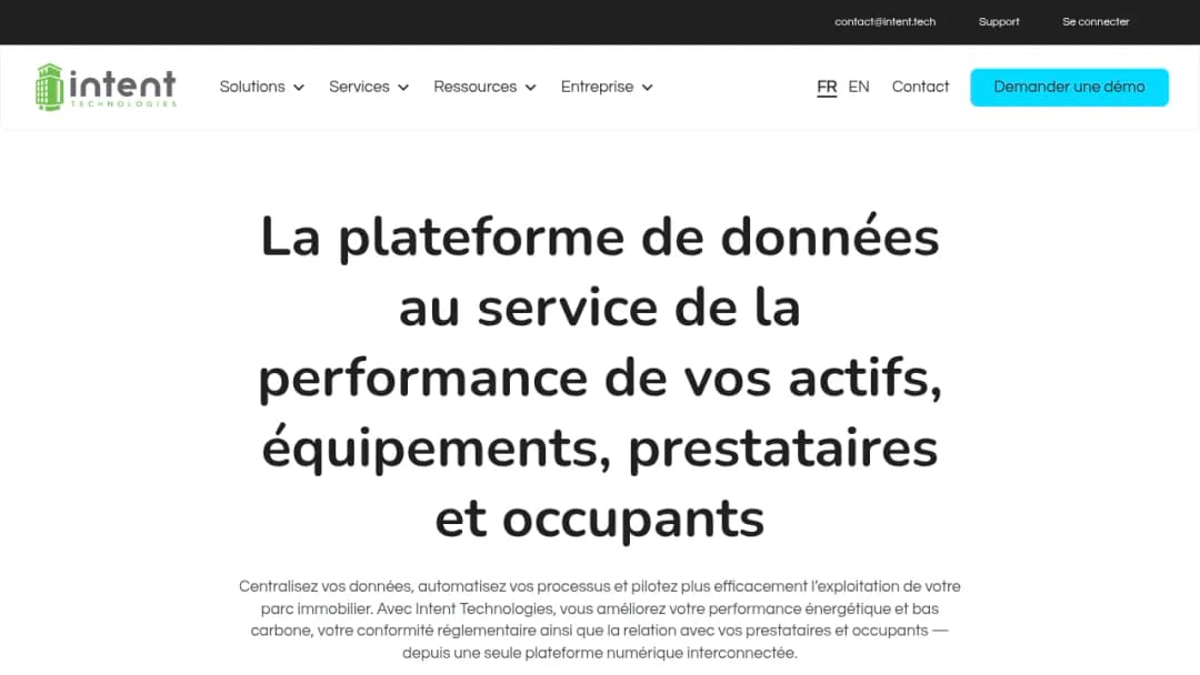 Intent Technologies screenshot