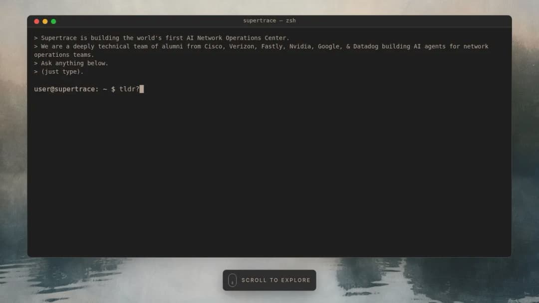 Supertrace AI screenshot
