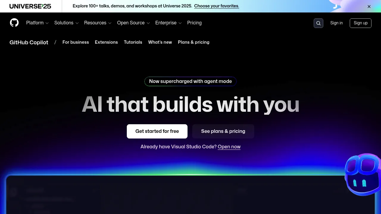 GitHub Spark screenshot