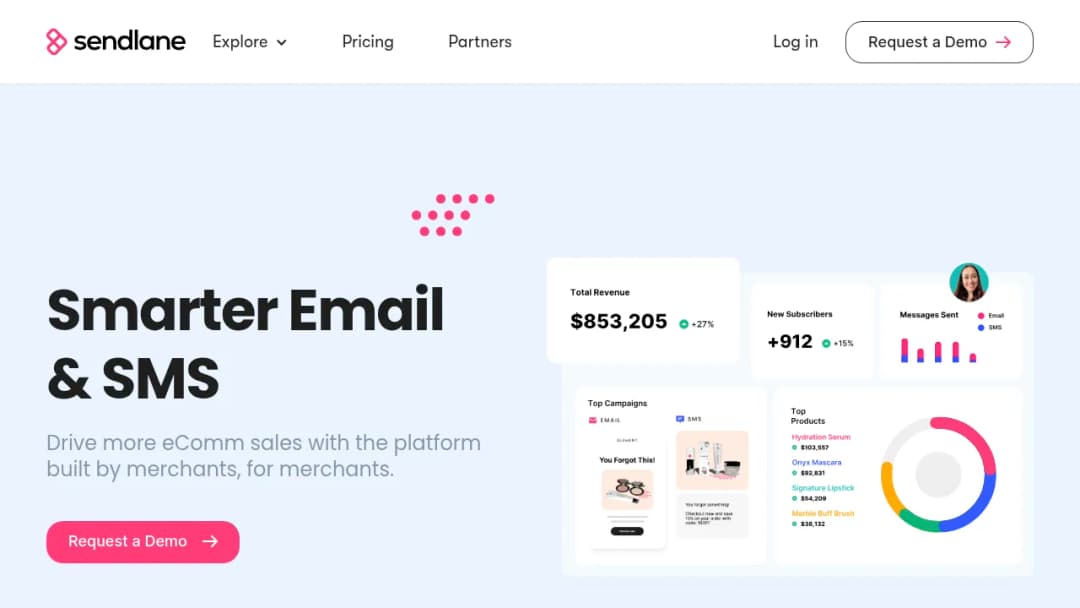 Sendlane screenshot