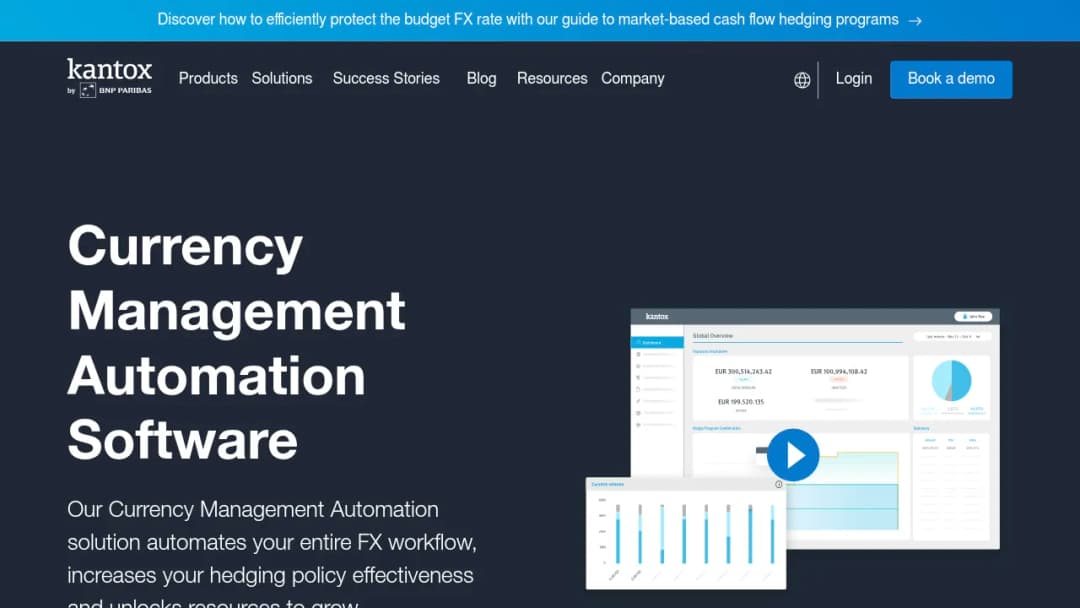 Kantox screenshot