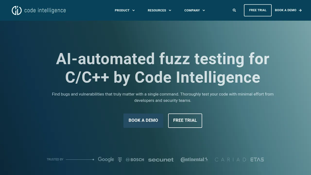 Code Intelligence screenshot