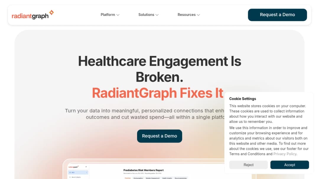 RadiantGraph screenshot