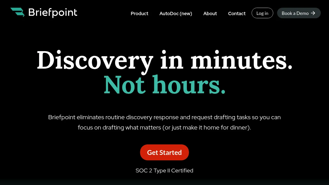 Briefpoint screenshot