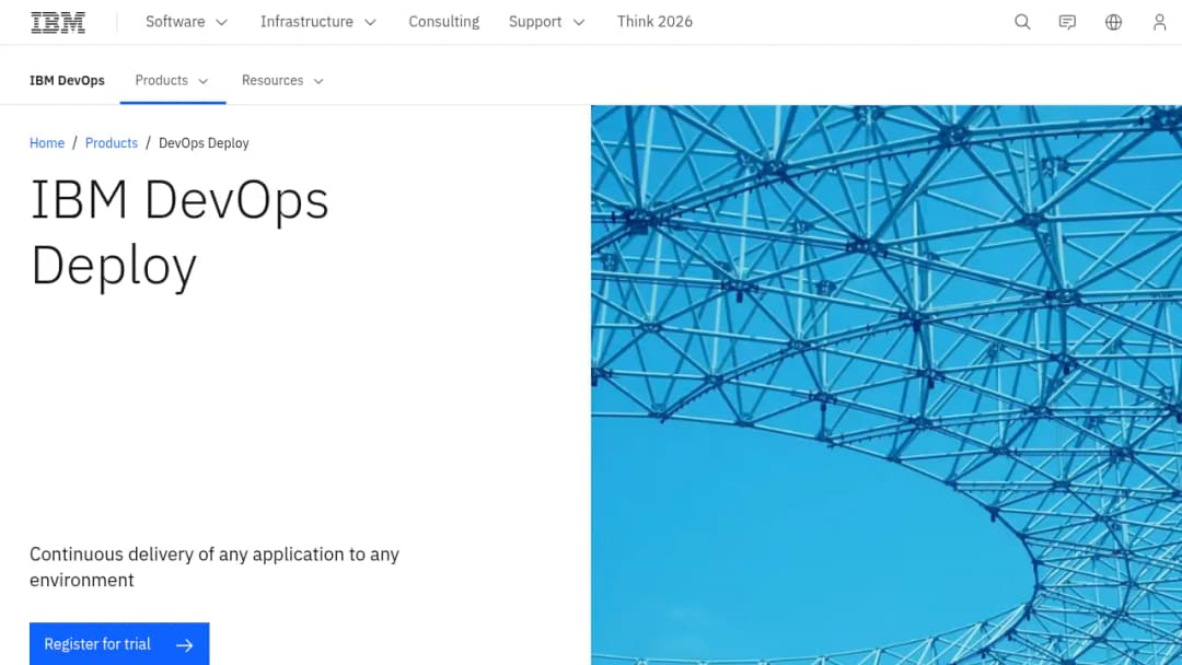 IBM Devops Deploy screenshot