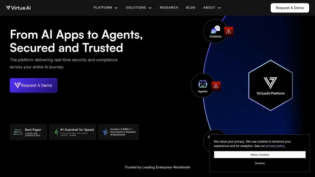 Virtue AI screenshot
