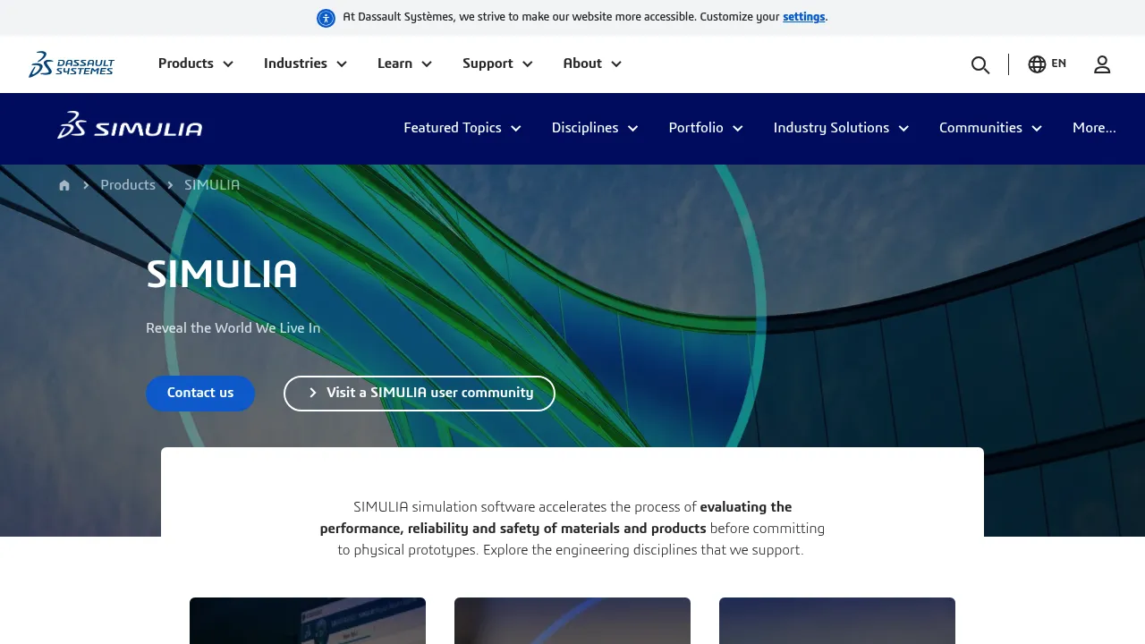 Dassault Systèmes SIMULIA screenshot