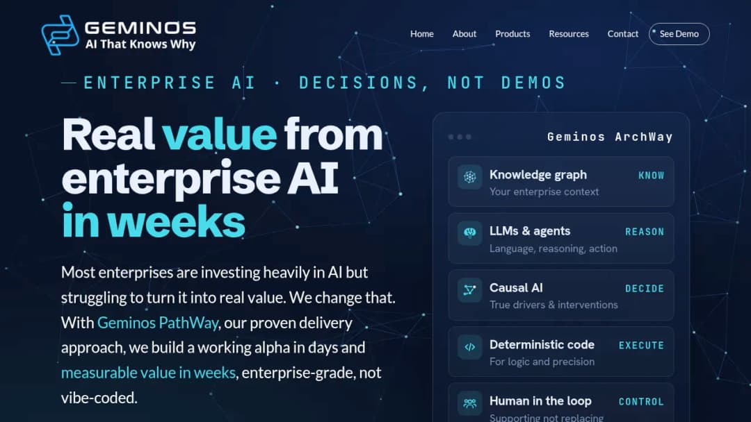 Geminos screenshot