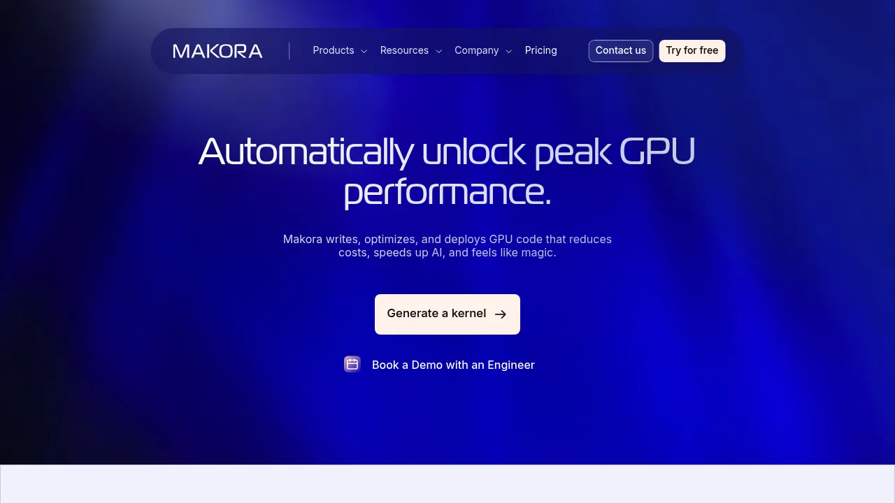 Makora screenshot