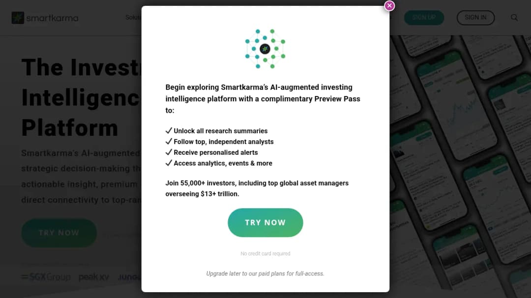 Smartkarma Innovations screenshot