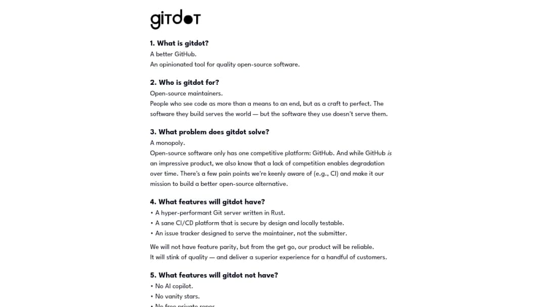 gitdot screenshot