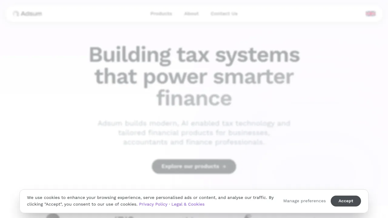 Adsum screenshot