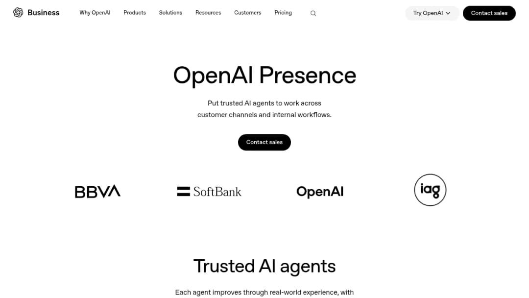 OpenAI Presence screenshot