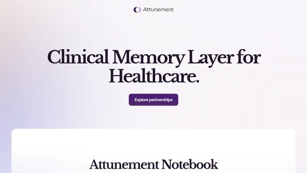 Attunement AI screenshot