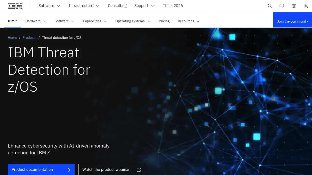 IBM Threat Detection for Zos screenshot