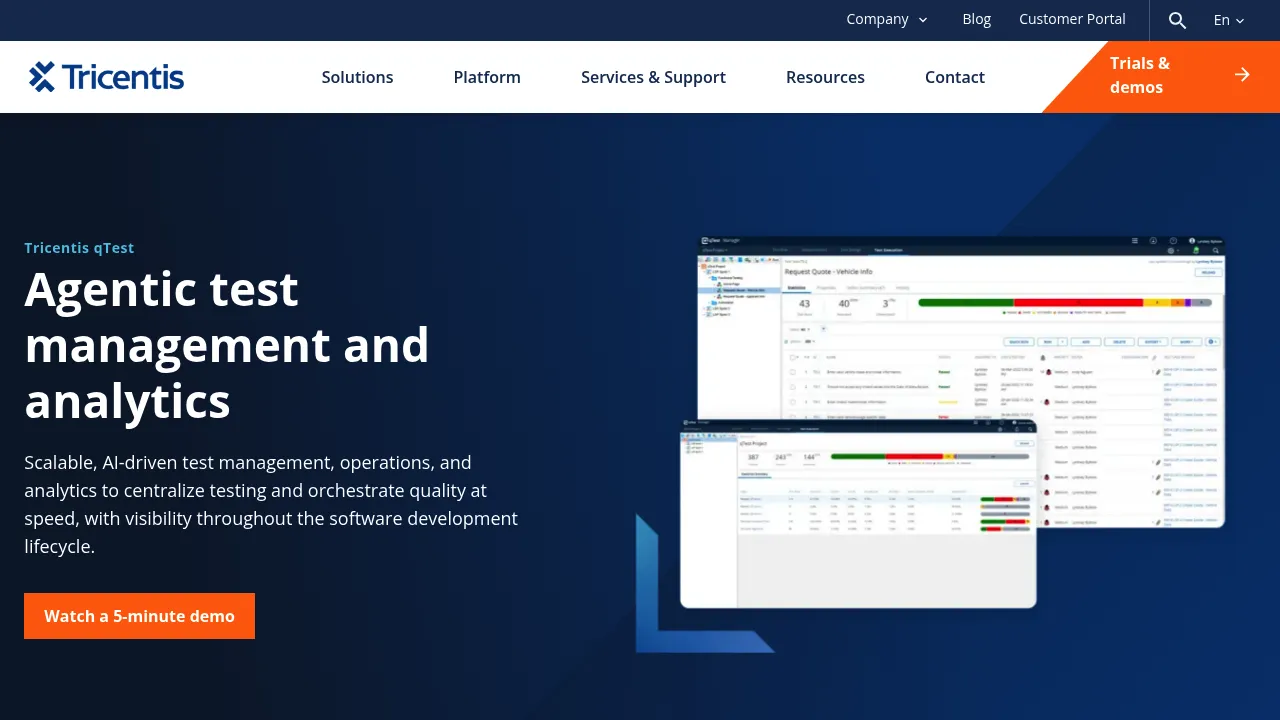 qTest screenshot