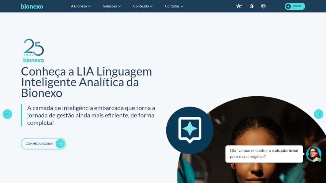 Bionexo screenshot