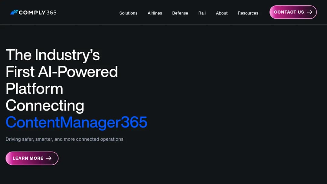 Comply365 screenshot