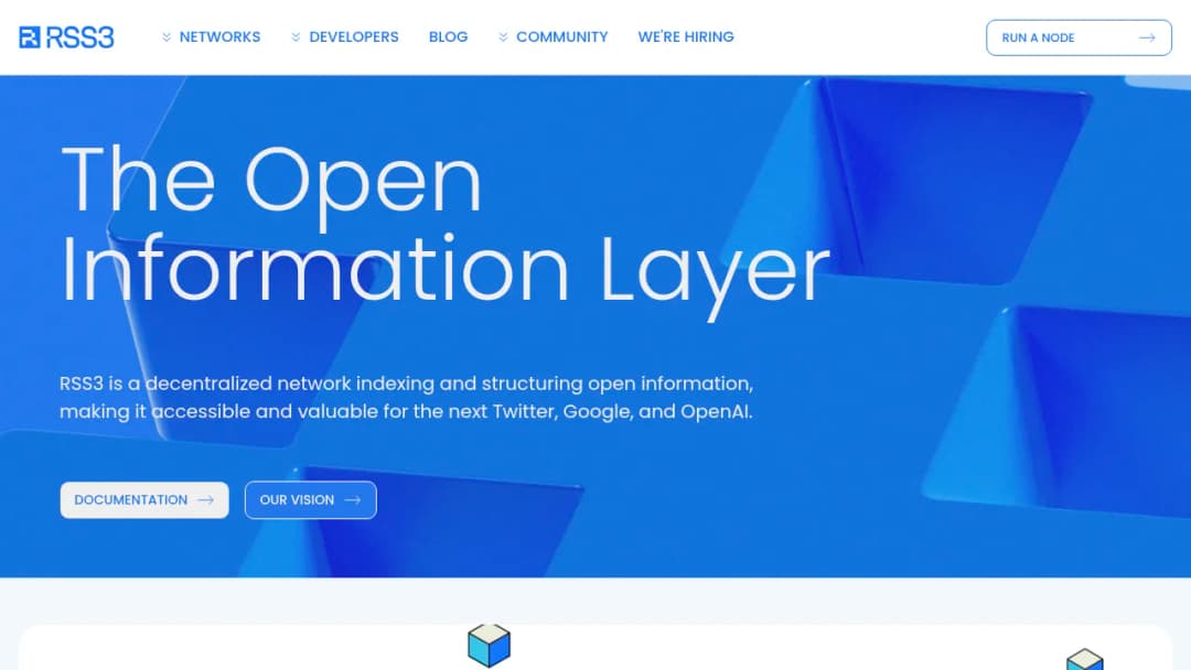 RSS3 screenshot
