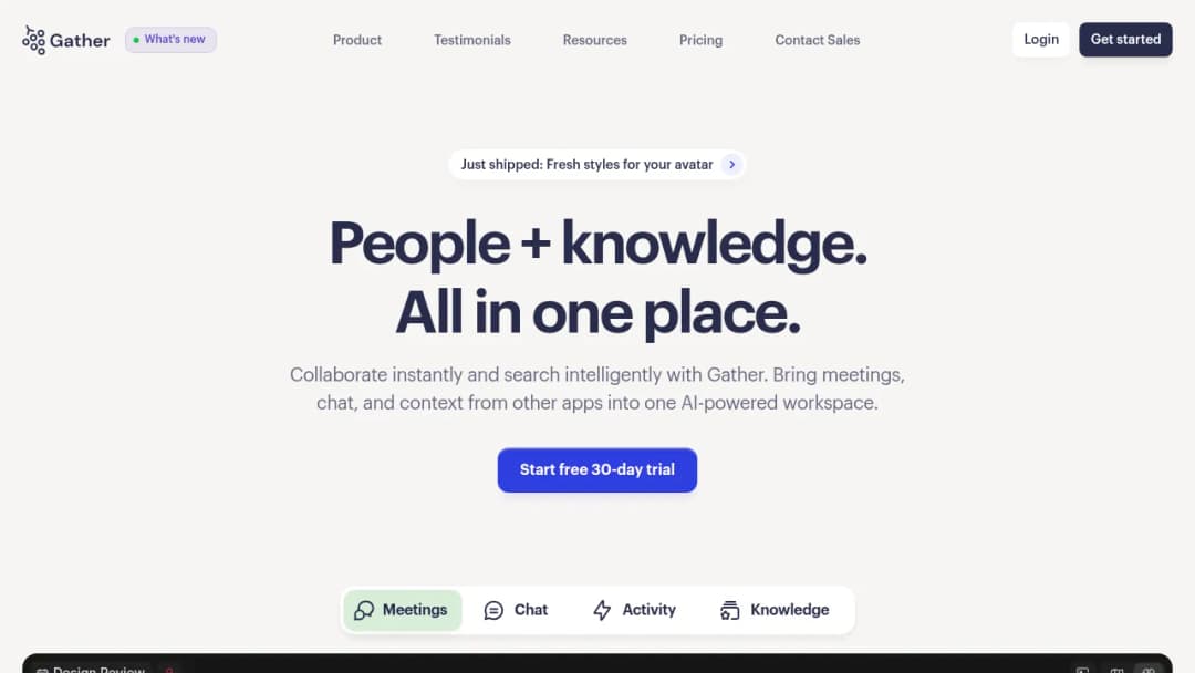 Gather screenshot
