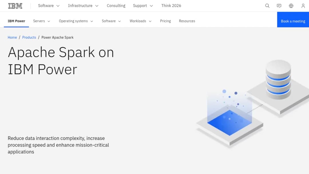 IBM Power Apache Spark screenshot