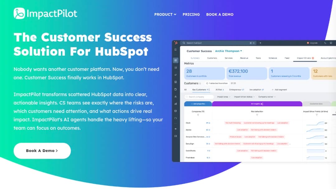 ImpactPilot screenshot