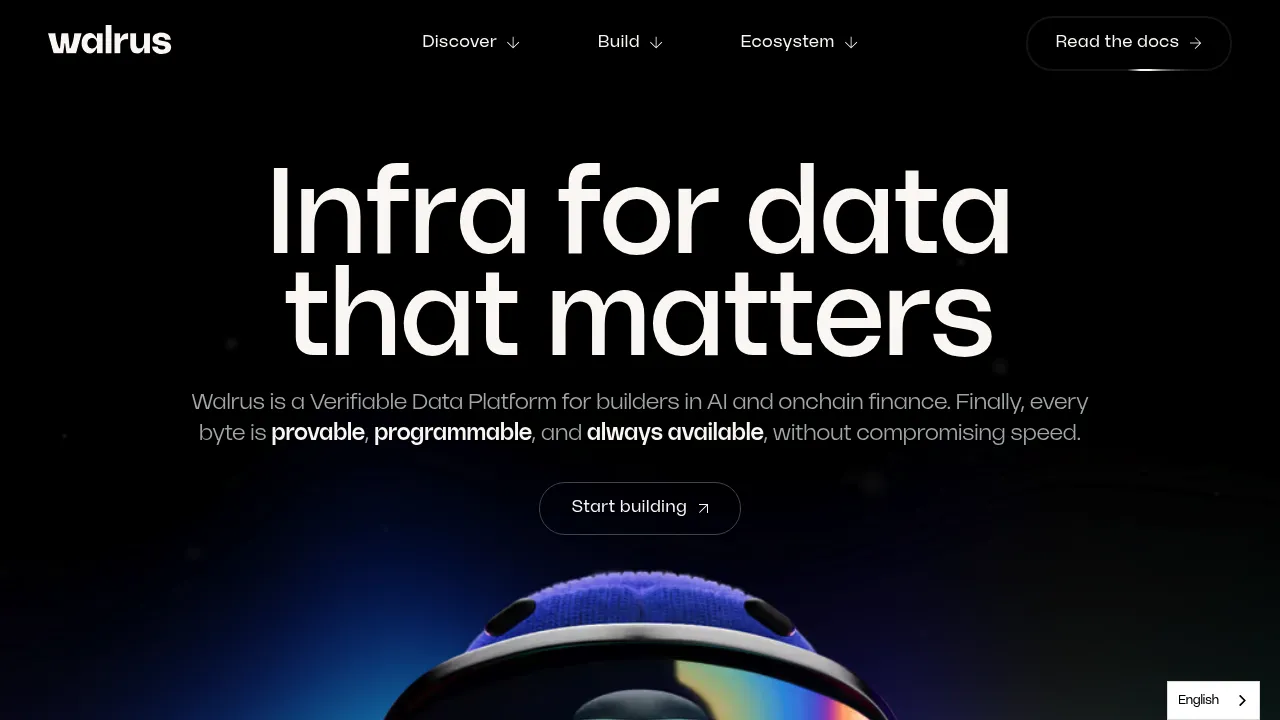 Walrus Foundation screenshot