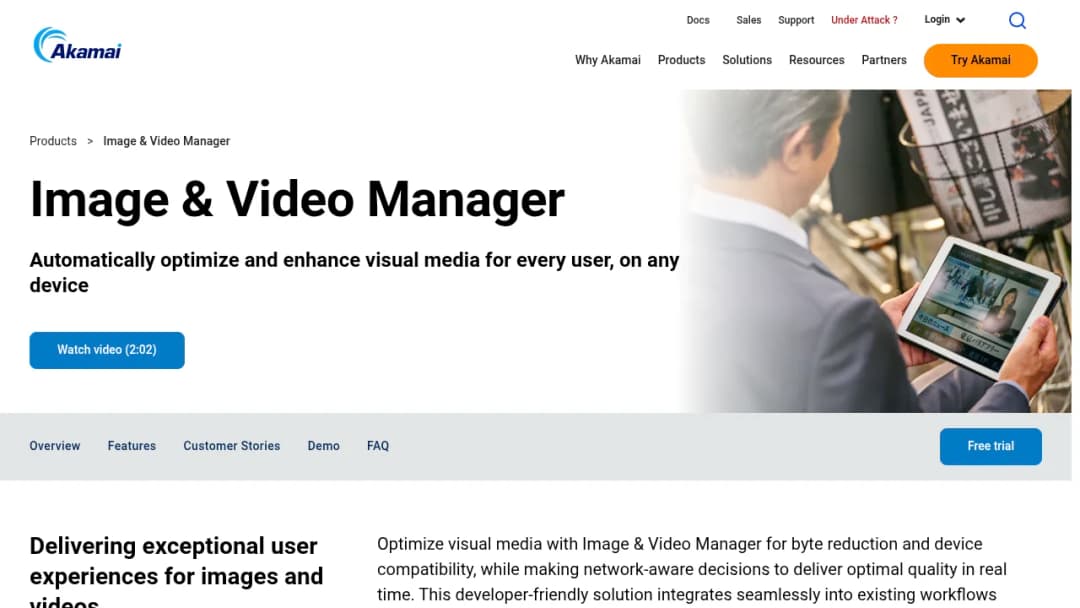 Akamai Image & Video Manager screenshot