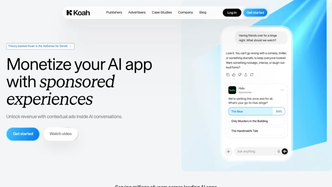 Koah screenshot