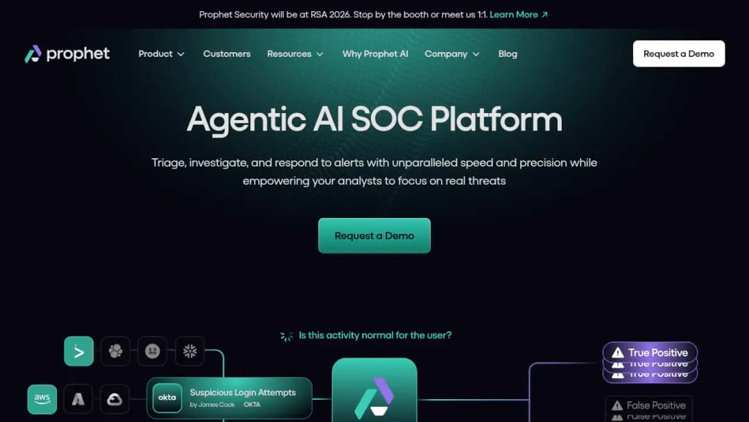 Prophet Security screenshot