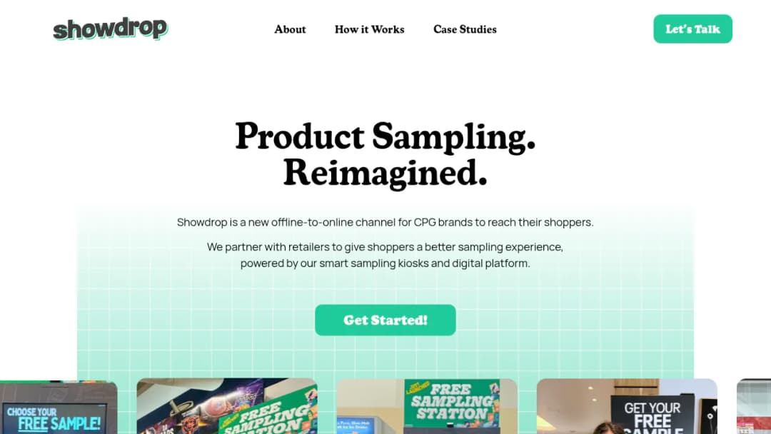 Showdrop screenshot
