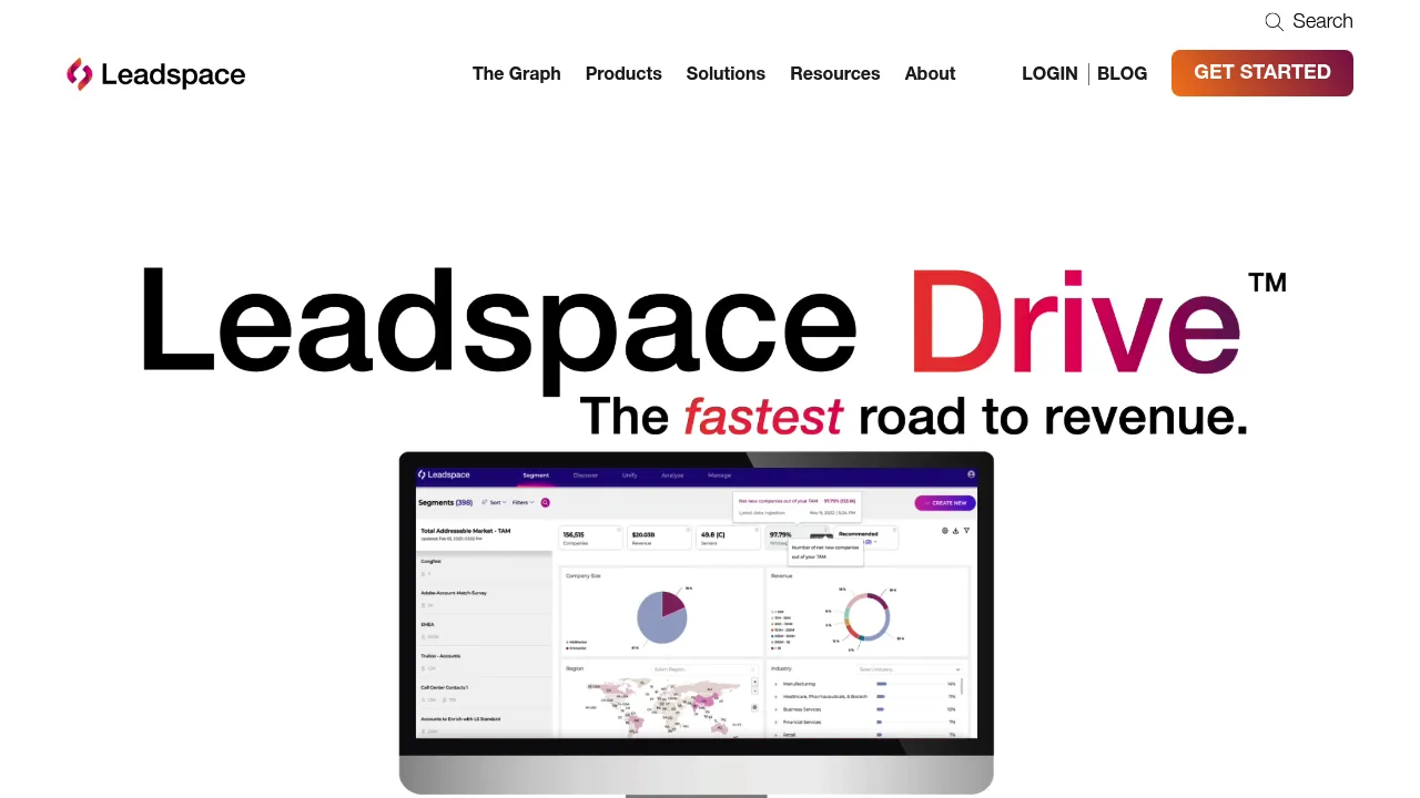 Leadspace screenshot