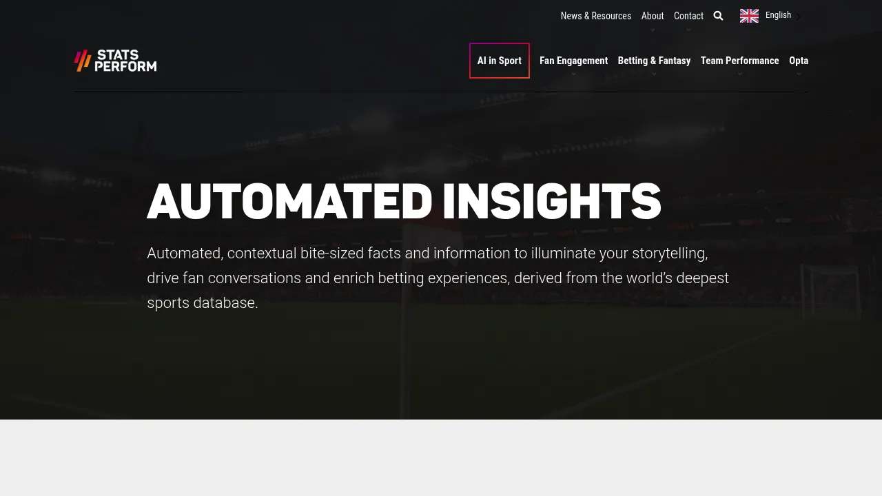 Automated Insights screenshot